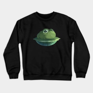 Round froggy lad Crewneck Sweatshirt